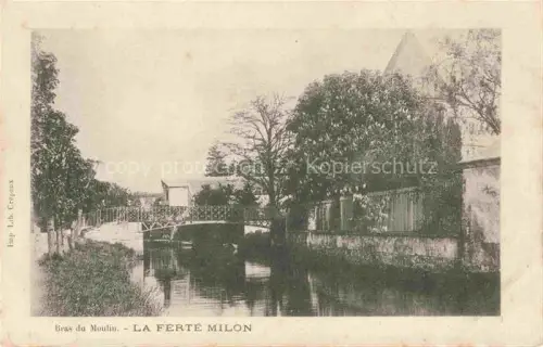 AK / Ansichtskarte La Ferte-Milon Chateau-Thierry 02 Aisne Bras du Moulin