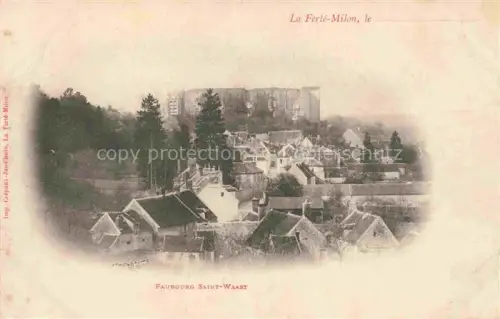 AK / Ansichtskarte La Ferte-Milon Chateau-Thierry 02 Aisne Faubourg Saint Waast
