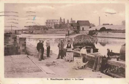 AK / Ansichtskarte MONTLUCON 03 Allier Le Canal