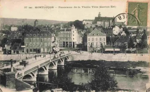 AK / Ansichtskarte MONTLUCON 03 Allier Panorama de la Vieille Ville Canton Est