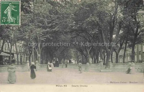 AK / Ansichtskarte Moulins  03 Allier Cours Choisy