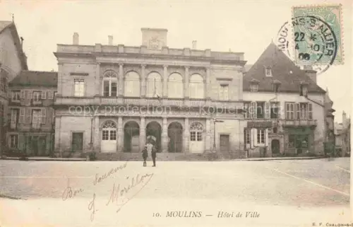 AK / Ansichtskarte Moulins  03 Allier Hotel de Ville