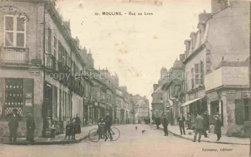 AK / Ansichtskarte Moulins  03 Allier Rue de Lyon