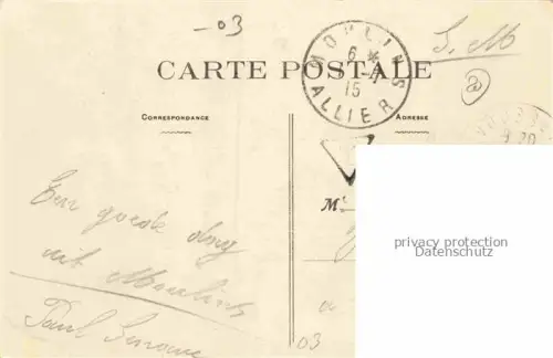 AK / Ansichtskarte Moulins  03 Allier Hotel de Ville