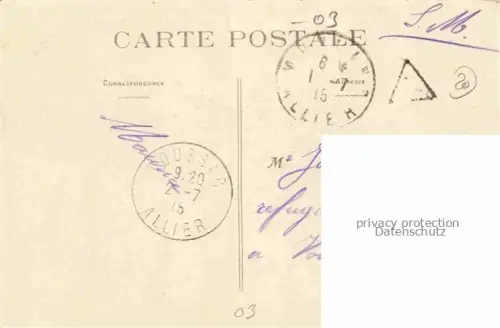 AK / Ansichtskarte Moulins  03 Allier Place d'Allier