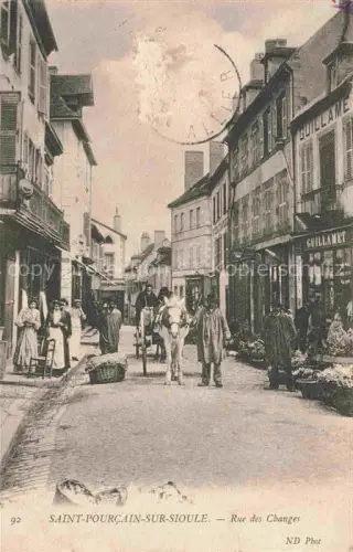 AK / Ansichtskarte Saint-Pourcain-sur-Sioule Rue des Changes