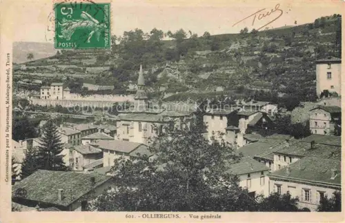 AK / Ansichtskarte Olliergues AMBERT 63 Puy-de-Dome Vue générale