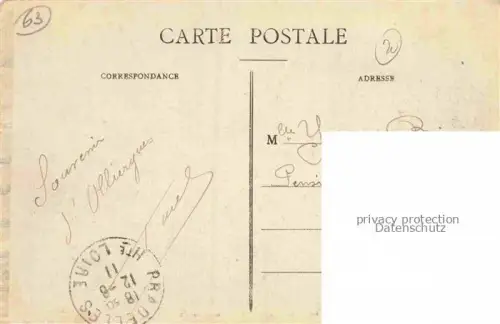 AK / Ansichtskarte Olliergues AMBERT 63 Puy-de-Dome Vue générale