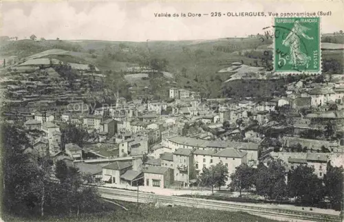 AK / Ansichtskarte Olliergues AMBERT 63 Puy-de-Dome Vue panoramique Vallée de la Dore
