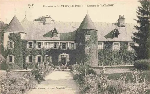 AK / Ansichtskarte Giat RIOM 63 Puy-de-Dome Château de Vatange