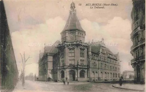 AK / Ansichtskarte MULHOUSE Muehlhausen 68 Haut-Rhin Le Tribunal