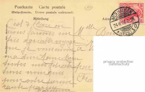 AK / Ansichtskarte MULHOUSE Muehlhausen 68 Haut-Rhin Place de la Réunion Rathausplatz