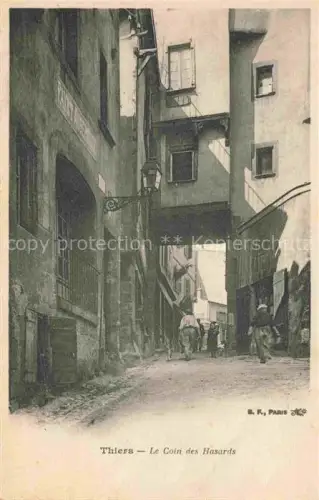 AK / Ansichtskarte THIERS 63 Puy-de-Dome Le Coin des Hasards