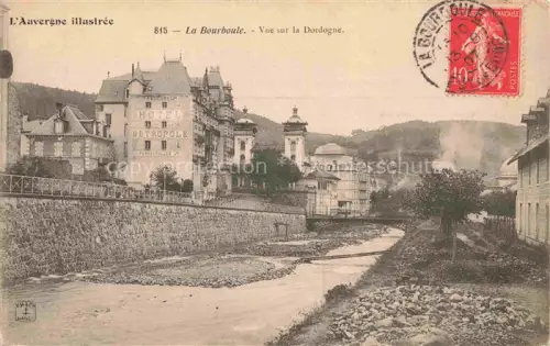 AK / Ansichtskarte La Bourboule-les-Bains 63 Puy-de-Dome Vue sur la Dordogne