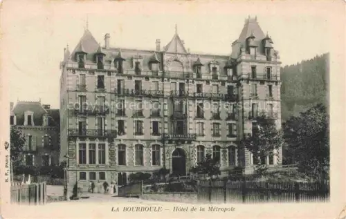 AK / Ansichtskarte La Bourboule-les-Bains 63 Puy-de-Dome Hôtel de la Métropole