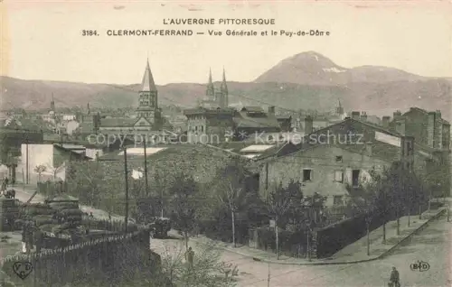 AK / Ansichtskarte Clermont-Ferrand 63 Vue générale et le Puy-de-Dôme