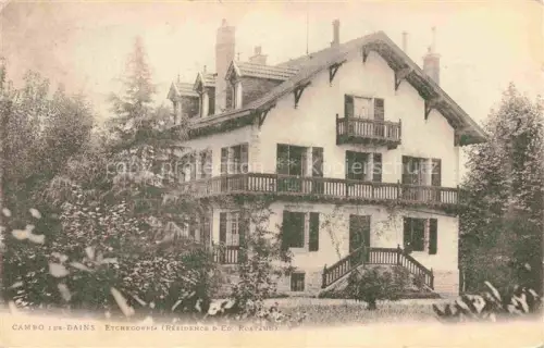 AK / Ansichtskarte Cambo-les-Bains Bayonne 64 Pyrenees-Atlantiques Etchegorria Résidence d'Ed. Rostand