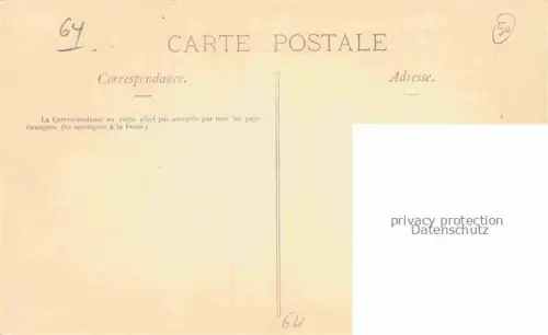 AK / Ansichtskarte Nay Coarraze Pau 64 Pyrenees-Atlantiques Hôtel de Ville vu du bout du pont Allées Chanzy