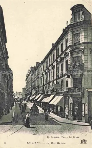 AK / Ansichtskarte LE MANS 72 Sarthe La Rue Dumas