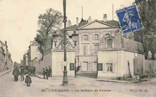 AK / Ansichtskarte LE MANS 72 Sarthe La Banque de France