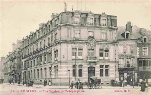 AK / Ansichtskarte LE MANS 72 Sarthe Les Postes et Télégraphes