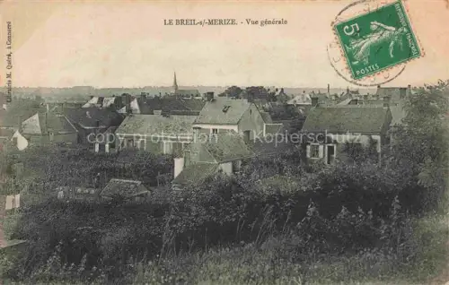 AK / Ansichtskarte Le Breil-sur-Merize MAMERS 72 Sarthe Vue générale