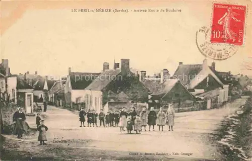 AK / Ansichtskarte Le Breil-sur-Merize MAMERS 72 Sarthe Arrivée Route de Bouloire