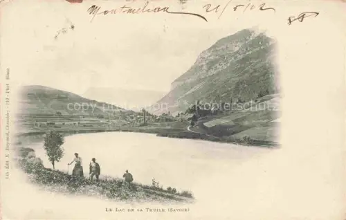 AK / Ansichtskarte La Thuile Chambery 73 Savoie Aux bords du lac