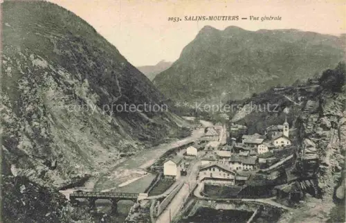 AK / Ansichtskarte Salins-Moutiers Chambery 73 Savoie Vue générale