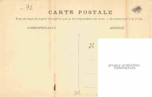 AK / Ansichtskarte Montfort-le-Gesnois MAMERS 72 Sarthe Vue partielle Eglise