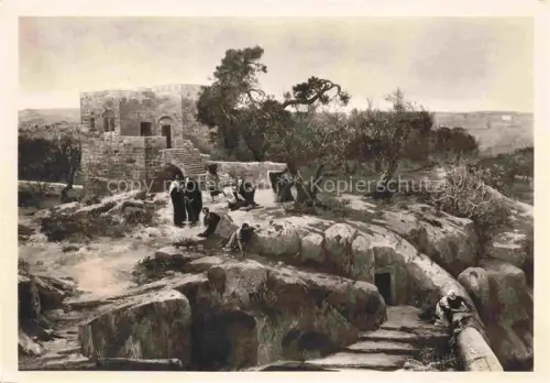 AK / Ansichtskarte FUGEL G. Kuenstlerkarte Panorama Altoetting Apostelgruppe am Hi. Grab