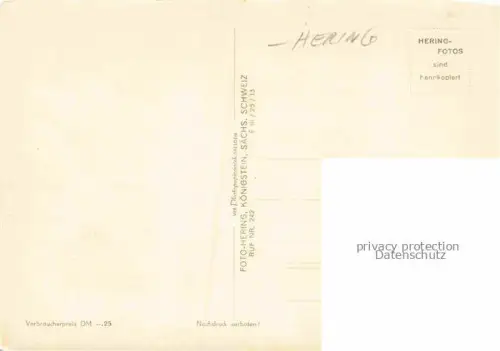 AK / Ansichtskarte Foto Hering Nr. 3033Koenigstein 