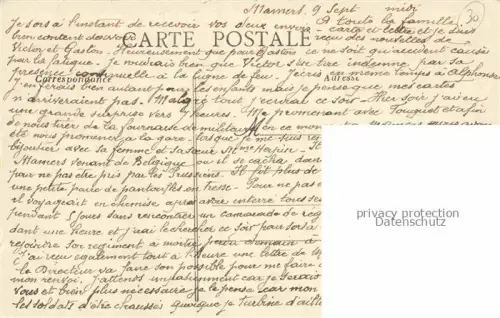 AK / Ansichtskarte MAMERS 72 Sarthe Caserne du 115e d'Infanterie