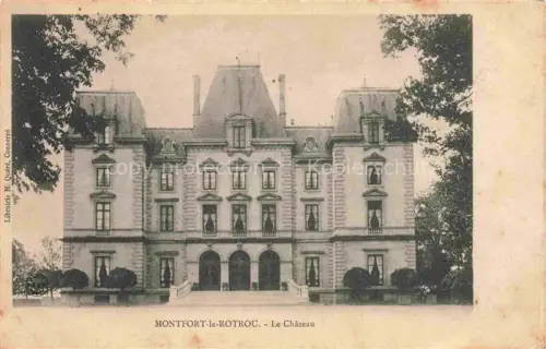 AK / Ansichtskarte Montfort-le-Rotrou 72 Sarthe Le château