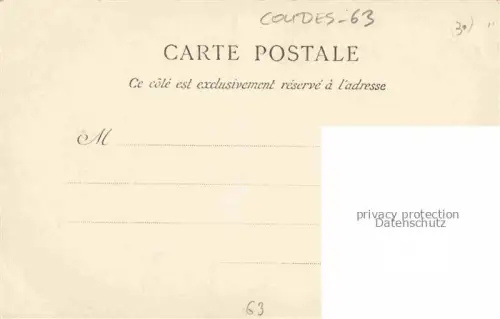 AK / Ansichtskarte Coudes IssOIRE 63 Puy-de-Dome Aux bords de la Couse