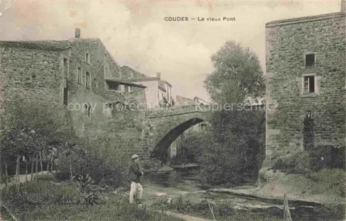 AK / Ansichtskarte Coudes IssOIRE 63 Puy-de-Dome Le vieux pont