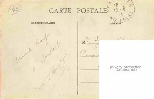 AK / Ansichtskarte Ambert 63 Puy-de-Dome Vue générale