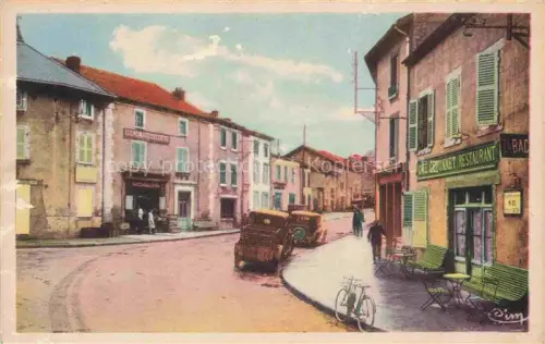 AK / Ansichtskarte Chabreloche THIERS 63 Puy-de-Dome Rue Principale