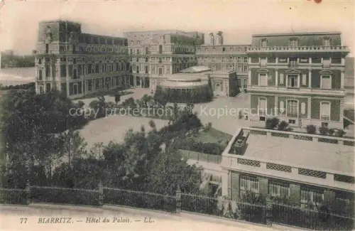 AK / Ansichtskarte BIARRITZ 64 Pyrenees Atlantiques Hôtel des Palais
