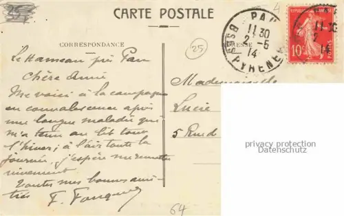 AK / Ansichtskarte PAU 64 Pyrenees-Atlantiques Pont sur le Gave