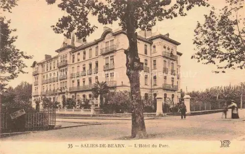 AK / Ansichtskarte Salies-de-Bearn PAU 64 Pyrenees-Atlantiques Hôtel du Parc