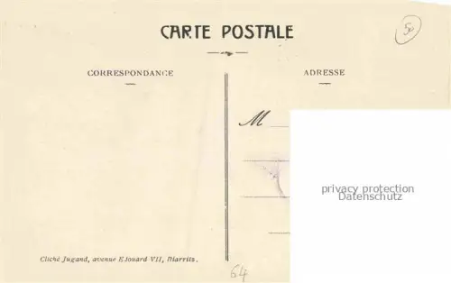 AK / Ansichtskarte BIARRITZ 64 Pyrenees Atlantiques Paysan basque buvant à la régalade