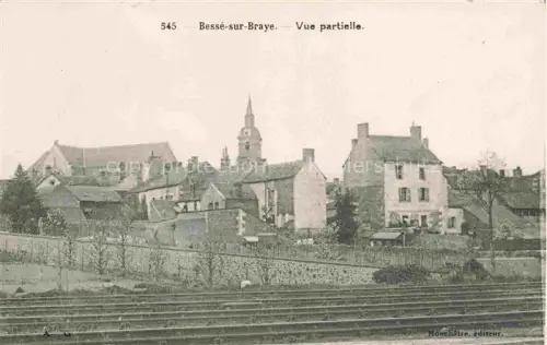 AK / Ansichtskarte Besse-sur-Braye Mamers 72 Sarthe Vue partielle