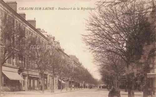 AK / Ansichtskarte CHALON-SUR-SAONE 71 Saone-et-Loire Boulevard de la République