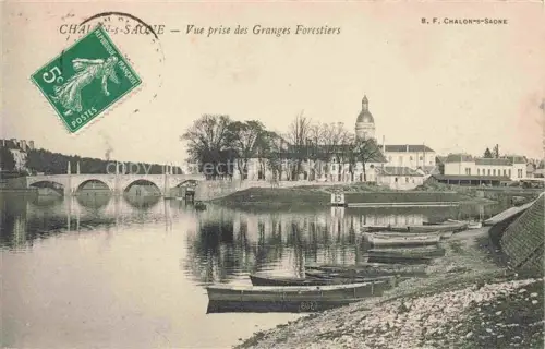 AK / Ansichtskarte CHALON-SUR-SAONE 71 Saone-et-Loire Vue prise des Granges Forestiers