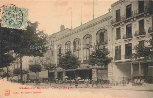 AK / Ansichtskarte CHALON-SUR-SAONE 71 Saone-et-Loire Grands Magasins des Galeries Modernes