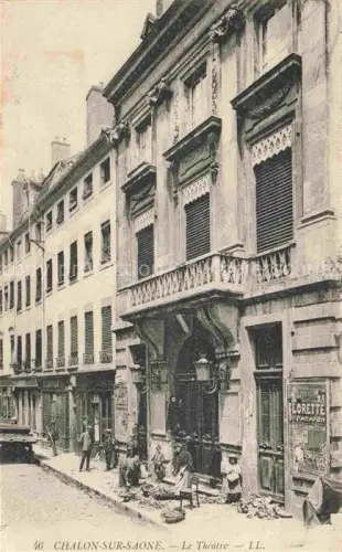 AK / Ansichtskarte CHALON-SUR-SAONE 71 Saone-et-Loire Le Théâtre