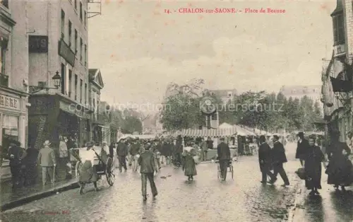 AK / Ansichtskarte CHALON-SUR-SAONE 71 Saone-et-Loire Place de Beaune