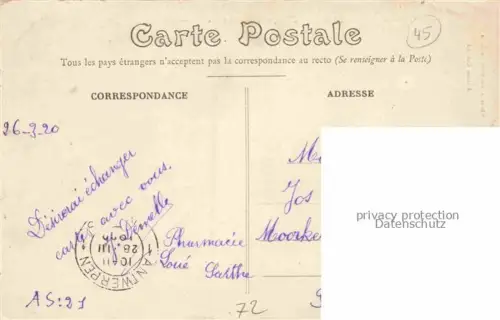 AK / Ansichtskarte St-Denis-d Orques LA FLECHE 72 Sarthe Vue partielle