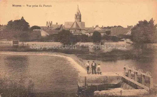 AK / Ansichtskarte Noyen-sur-Sarthe LA FLECHE 72 Sarthe Vue prise du Pertuis